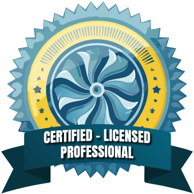 Certified Licensed badge